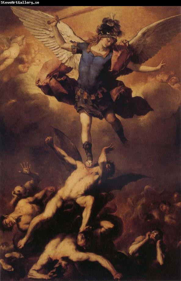 Luca Giordano The Fall of the Rebel Angels